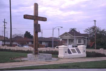 Cross at Entrance