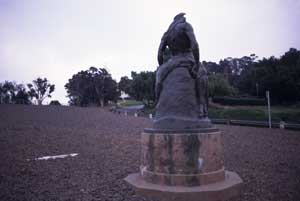 Statue to Indians