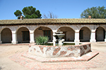 Fountain in the forecourt